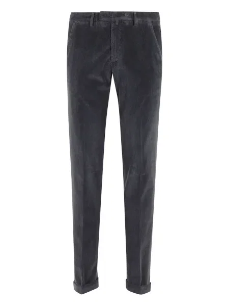 Pantaloni Briglia 1949 de catifea cord gri