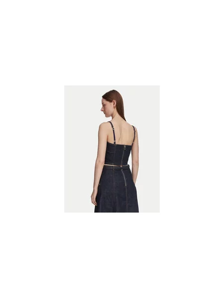 Guess Top Tamnoplava Slim Fit