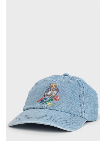 Кепка Polo Ralph Lauren блакитна