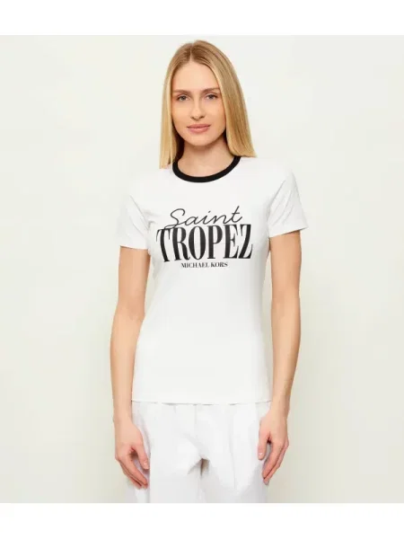 Michael Kors Tricou ST.TROPEZ alb