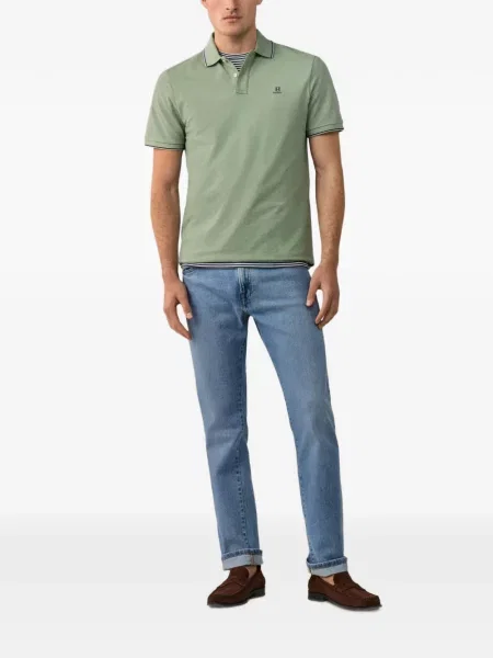 Tricou polo Hackett London verde