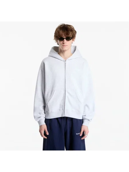Свитер Sporty & Rich с вышивкой с капюшоном серый