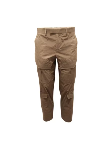 Spodnie cargo Neil Barrett zielone