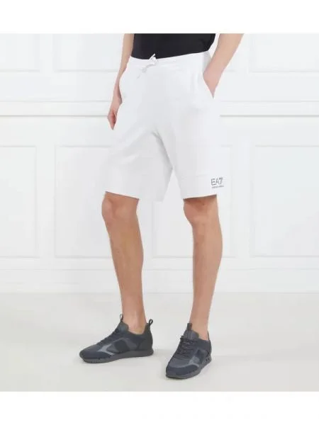 Pantaloni scurți alb