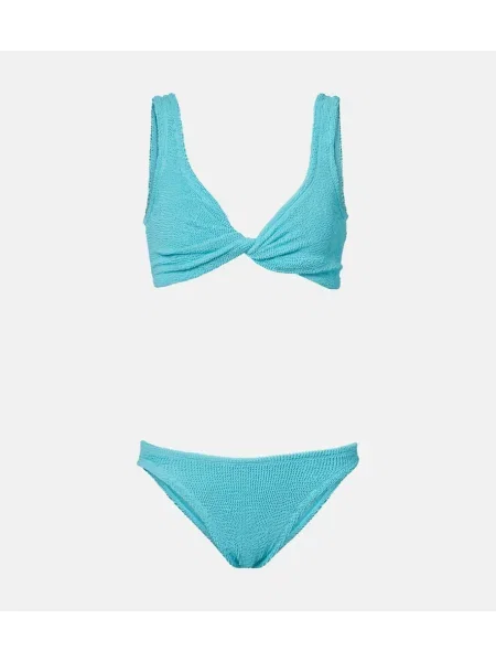 Bikini Hunza G albastru