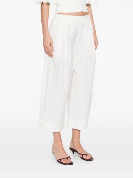 Spodnie Apuntob białe