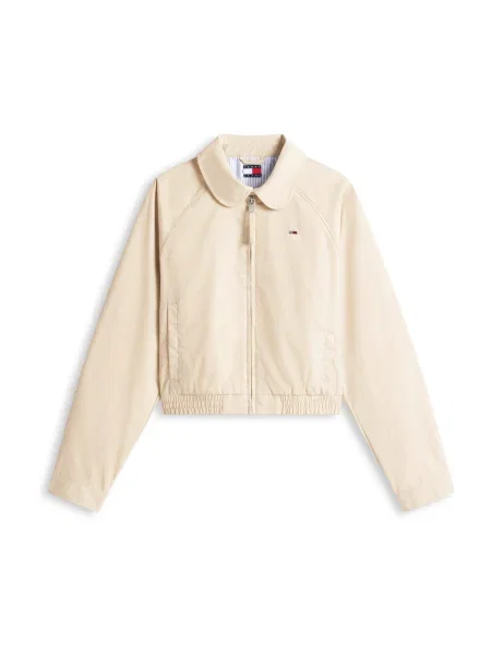 Tommy Jeans Přechodná bunda béžová