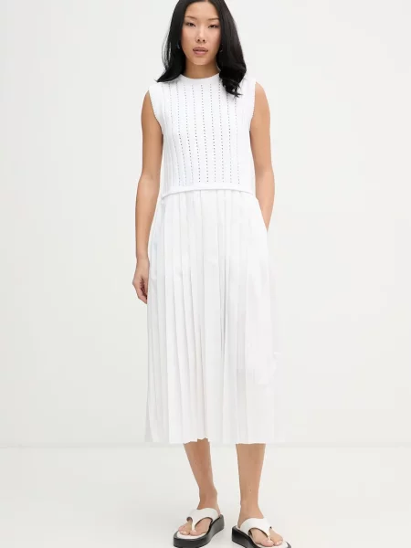 Iceberg rochie evazată bej