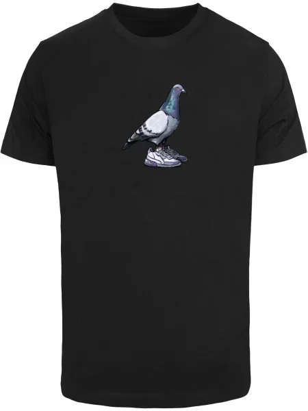 Mister Tee Póló Dove Sneaker világosszürke / jáde / sötétlila fekete