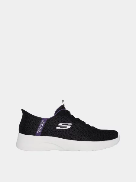 Skechers Кросівки Текстиль чорний