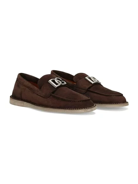 Półbuty Dolce And Gabbana brązowe