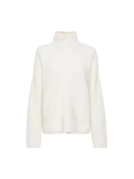 Sweter z golfem Tom Ford biały