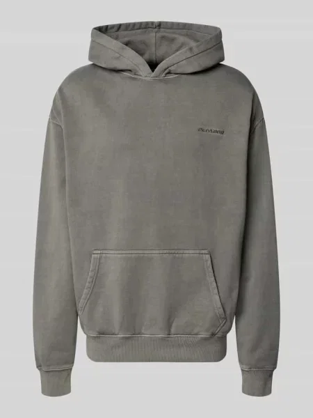 Bluza z kapturem o kroju oversized z mieszanki bawełny Pegador