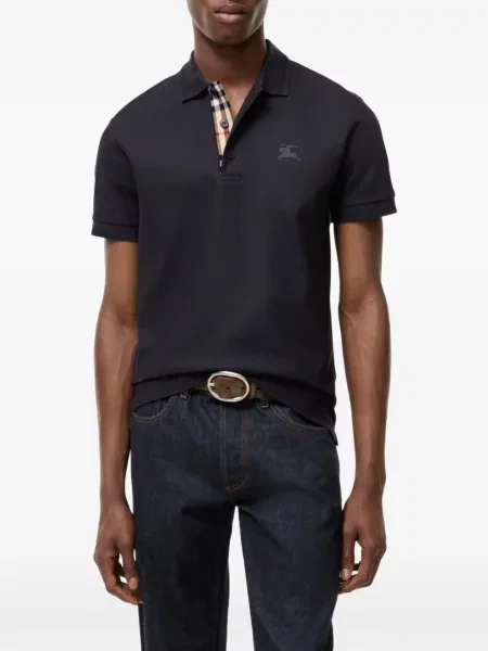 Tricou polo Burberry albastru