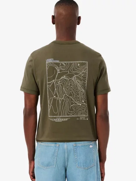 Футболка Lacoste зелена