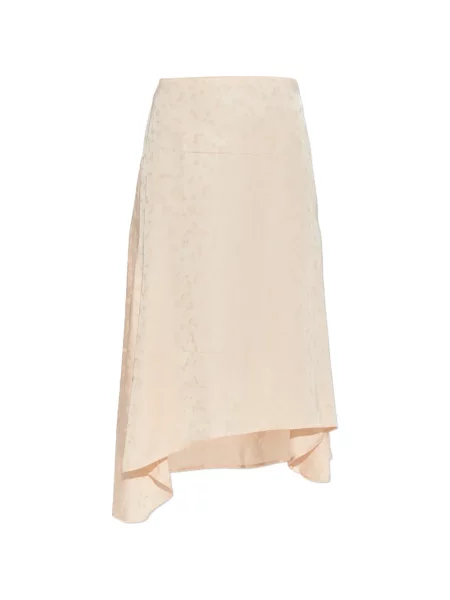 Spódnica midi Victoria Beckham asymetryczna