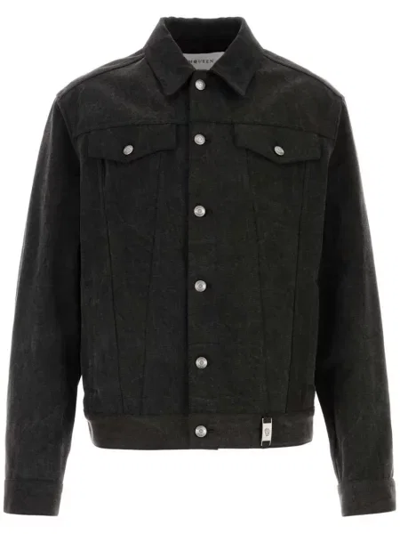 Geacă de blugi Alexander Mcqueen negru