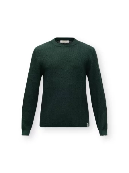 JACK & JONES Pulover JORFREDERIKSBERG închis verde