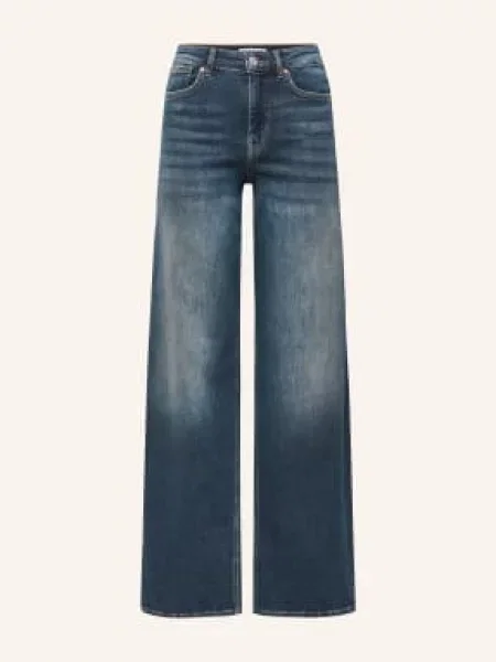Only Široké Džíny dark blue denim modré