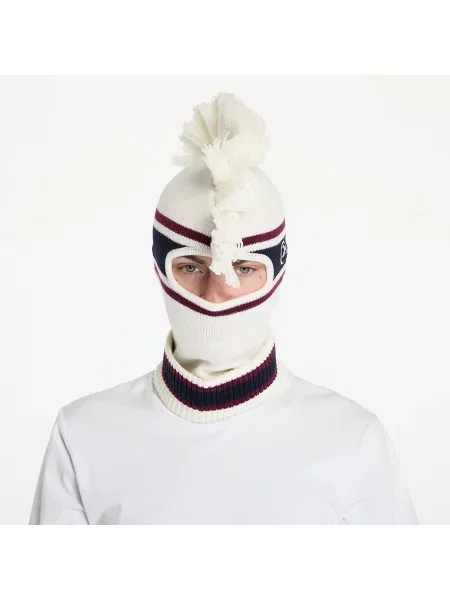 Трикотажная шапка Ambush с бахромой бежевая