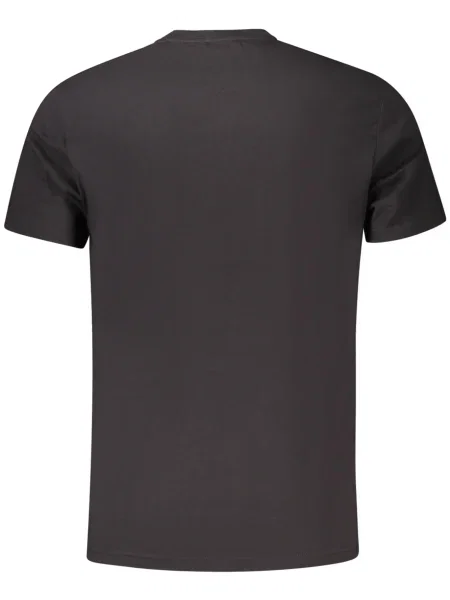 Polo Tommy Jeans cu mâneci scurte negru