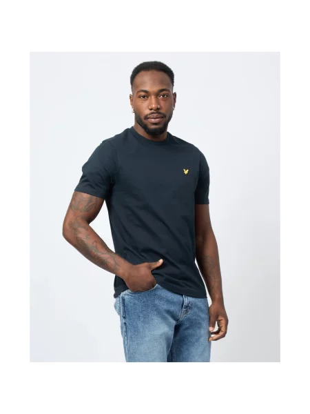 Koszulka Lyle & Scott klasyczna niebieska