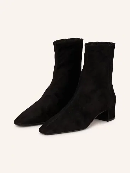 Aquazzura Kozačky Saint Honore černá