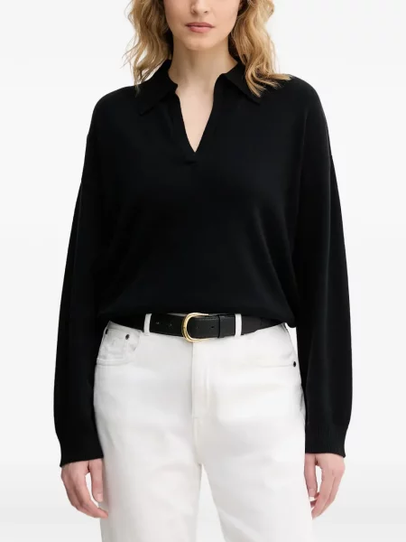 Gulerat tricou polo Benetton negru