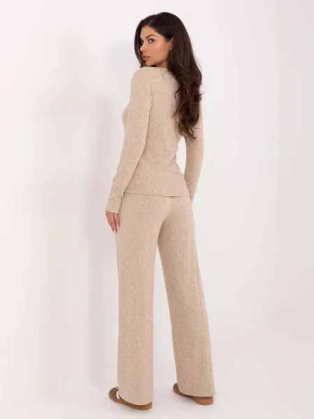 Pantaloni Factory Price cu talie înaltă alb