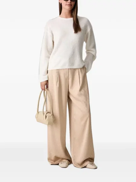 Pantaloni palazzo Scotch & Soda din jacard