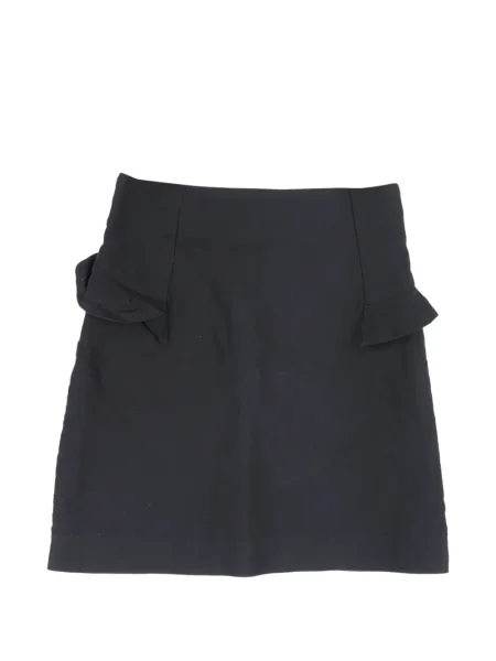 Fustă Sandro cu volane negru