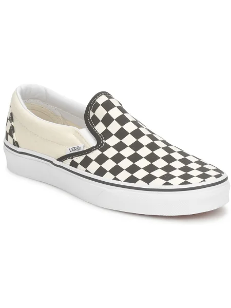 Tenisky Vans UA Classic Slip-On blk&whtchckerboard/wht čierna