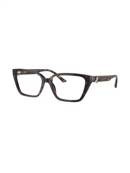 Ochelari de soare dreptunghiulari Jimmy Choo Eyewear maro