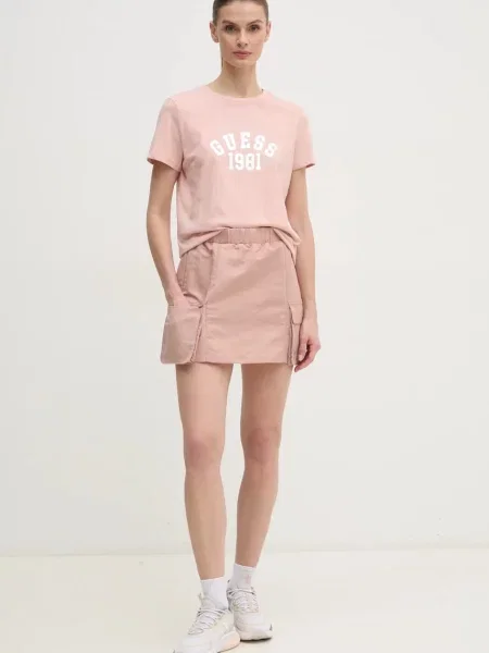 Guess T-Shirt różowy