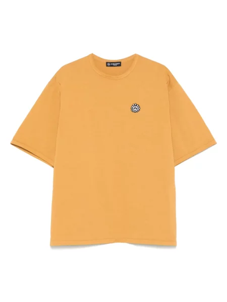 Koszulka Société Anonyme z nadrukiem żółta