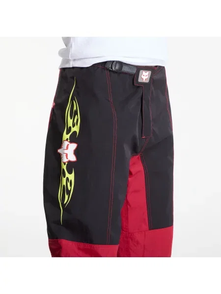 Pantaloni FOX Paneled Pant Red XL roșu