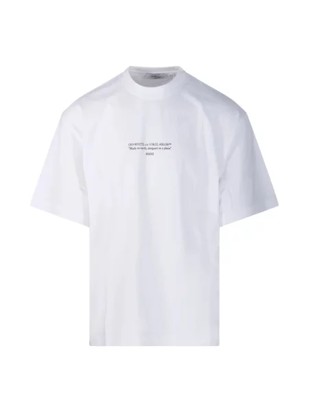 Off-White Statement T-shirt biała