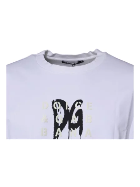 Koszulka Dolce And Gabbana z logo biała