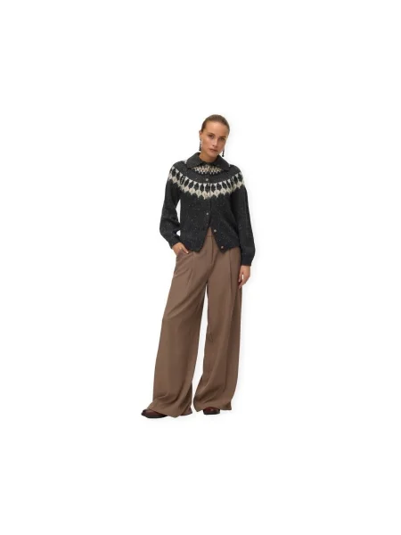 Aware Kardigán melírovaná / biela sivá