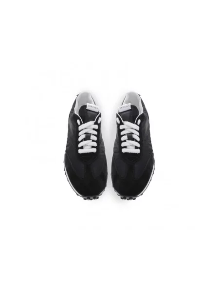 Sneakersy Doucal's skórzane czarne