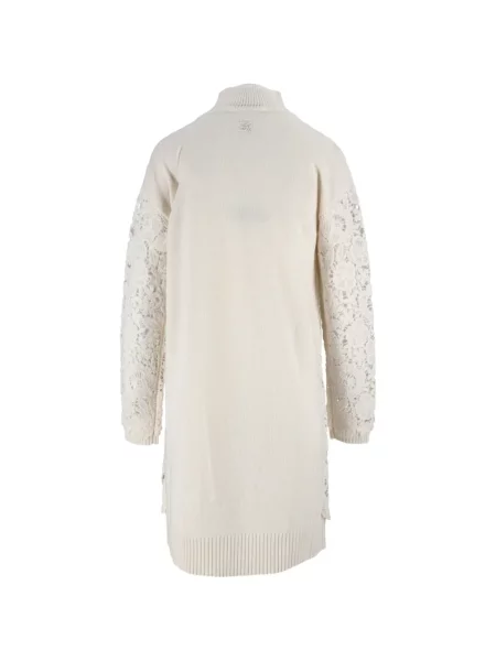 Rochie mini Ermanno Scervino din dantelă alb