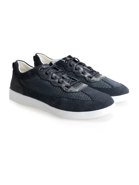 Sneakersy Geox skórzane niebieskie