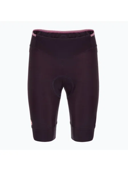 Pantaloni scurți de ciclism pentru femei Castelli Prima 2 dark night shade/deep purple violet