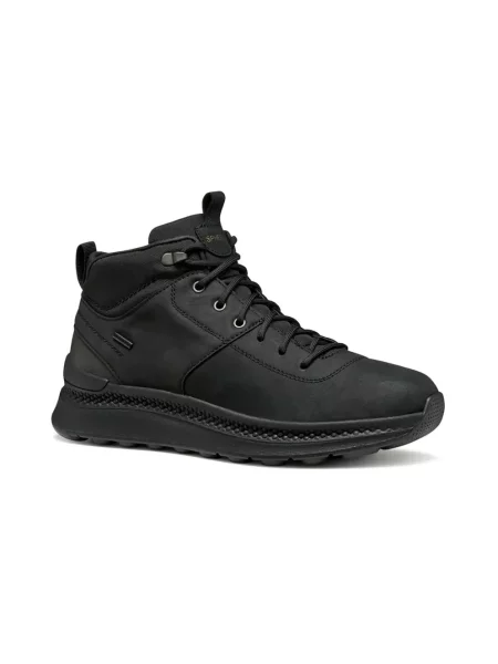 Sneakersy Geox skórzane czarne