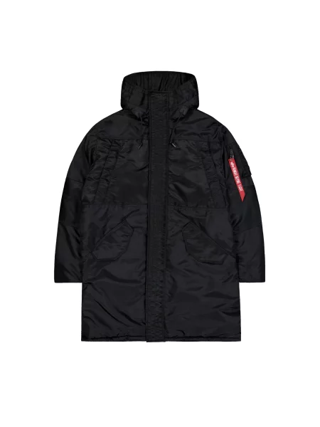Geacă parka Alpha Industries alb