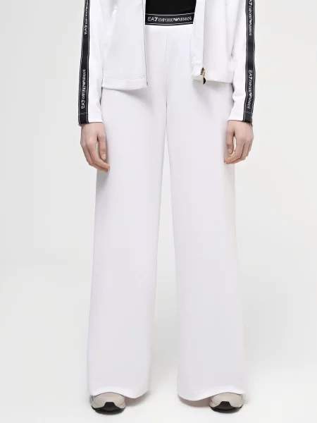 Штани спортивні Поліестер/модал білий