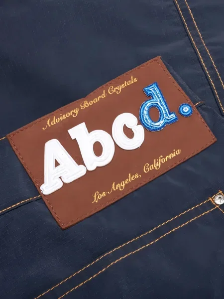 Pantaloni scurți cargo Advisory Board Crystals de cristal albastru
