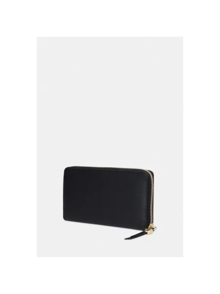 Tory Burch portfel skórzany Romy czarny