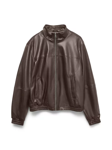 VERO MODA Φθινοπωρινό και ανοιξιάτικο μπουφάν VMCaiaava' καφέ