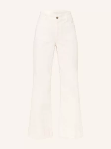 Oui Džíny Se Širokými Nohavicemi whitecap gray